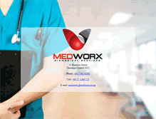 Tablet Screenshot of medworx.co.nz